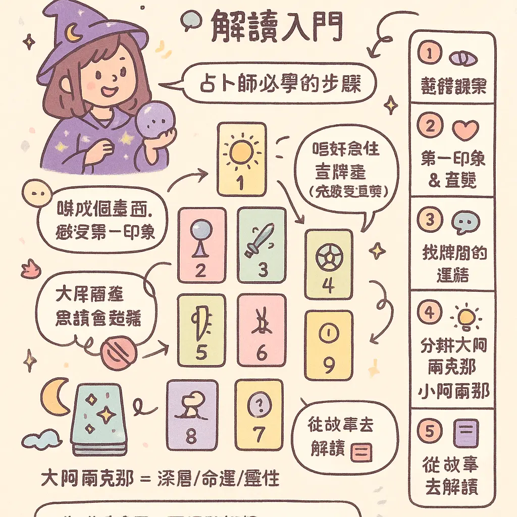 塔羅牌解讀 - 占卜師