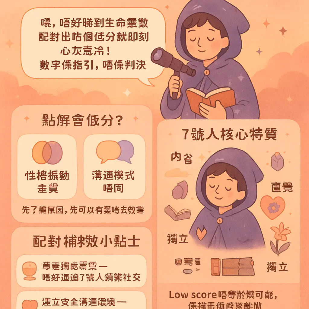 生命靈數配對 - 7號人