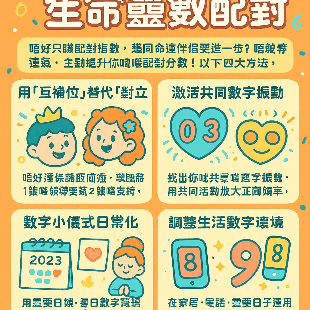 生命靈數配對 - 數字振動