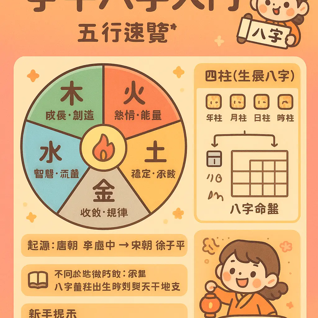 子平八字 - 五行