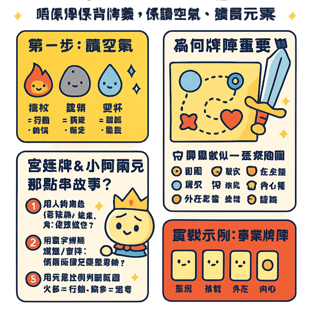 塔羅牌解讀 - 寶劍