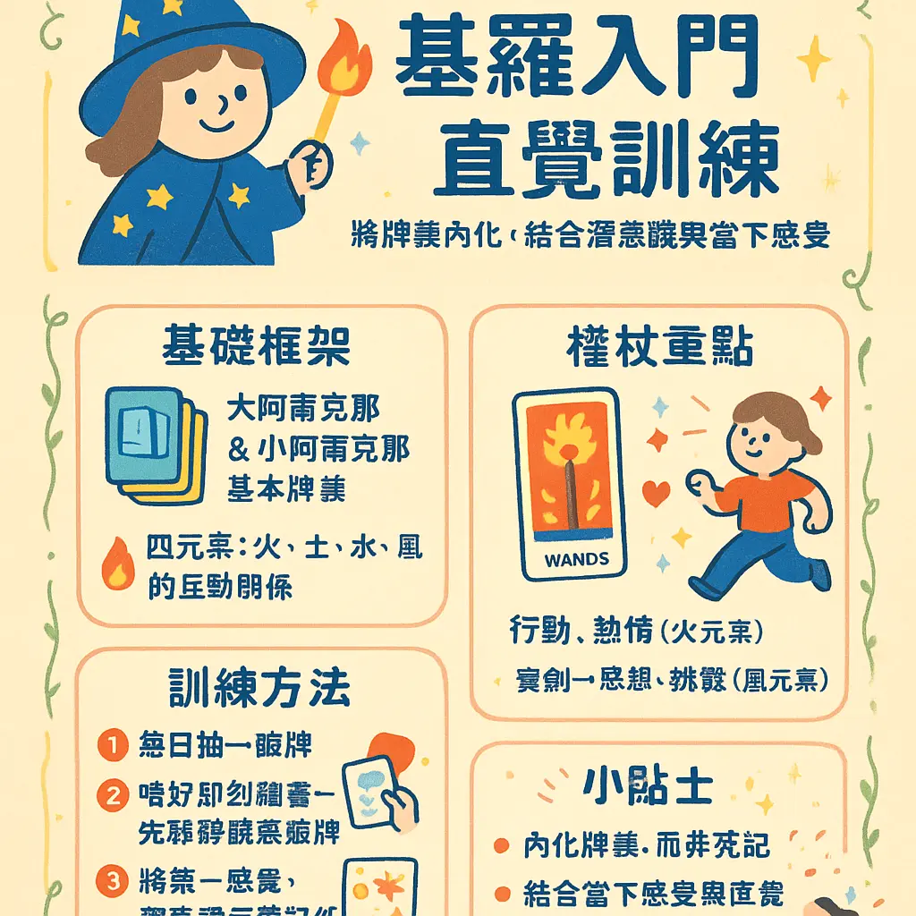 塔羅牌解讀 - 權杖