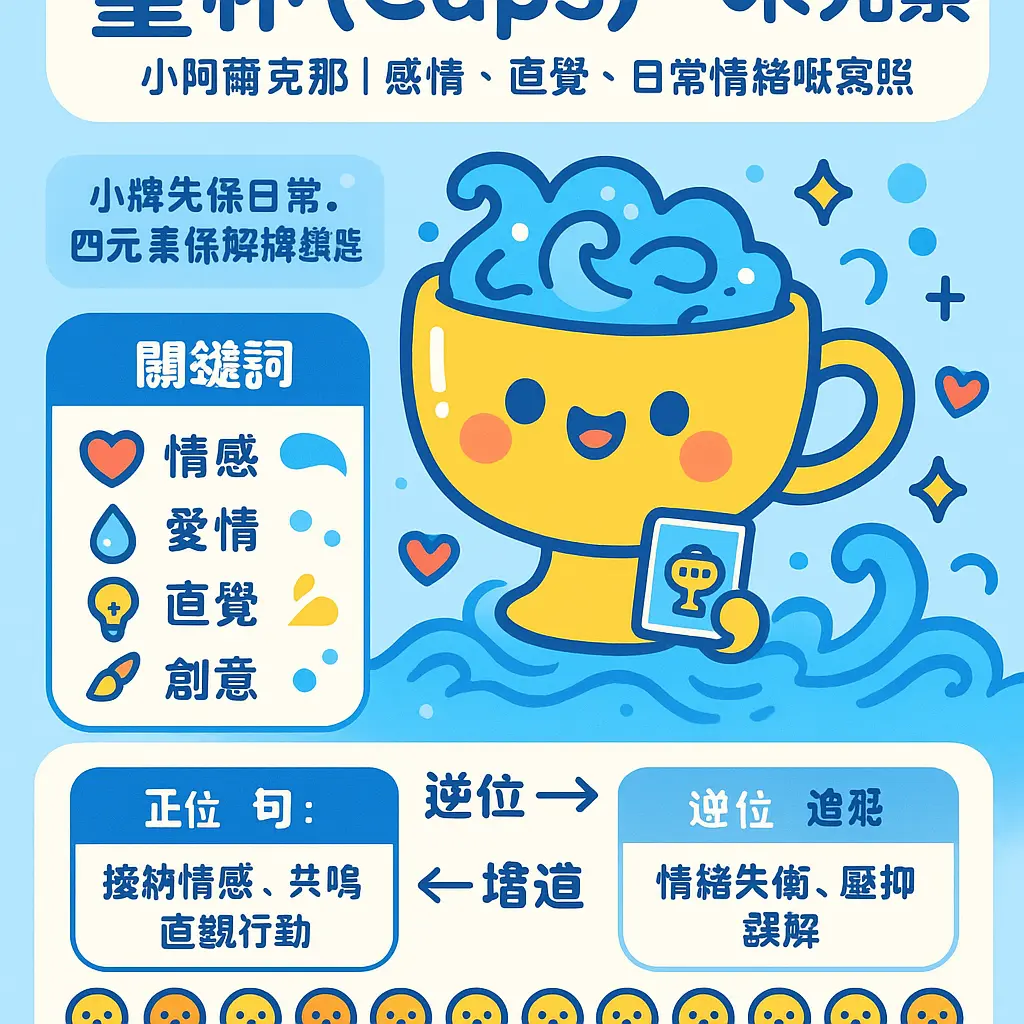 塔羅牌解讀 - 聖杯