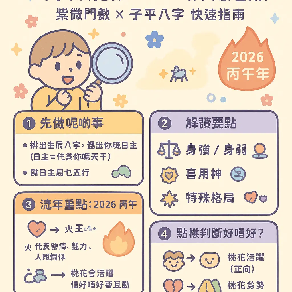 子平八字 - 紫微鬥數